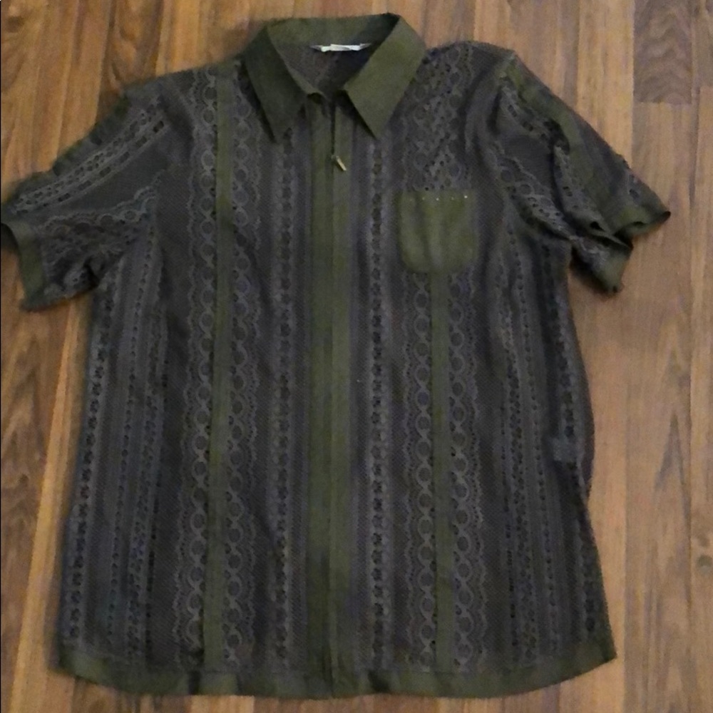 Sheer Lace Tank Cover